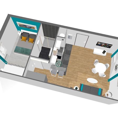Apartmán Le First By Easyescale Romilly-sur-Seine Exteriér fotografie